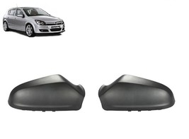 For Vauxhall Opel Astra H MK5 Matte Black Wing Mirror Cover 04-09 Pair L+R - $18.55