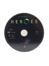 Heroes Season 1 Disc 4 DVD Disc Replacement TV Show - £3.88 GBP