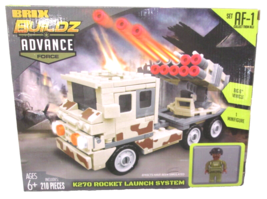 New Brix Buildz Advance Force K270 Rocket Launch System AF-1 210 Piece Set - £17.92 GBP