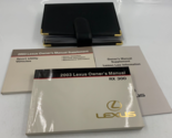 2003 Lexus IS250 IS350 RX 300 Owners Manual Set with Case OEM N03B20009 - $22.27