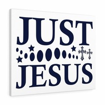 Just Jesus Cross Christian Wall Art Print Ready to Hang - £58.57 GBP+