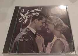 Various Artists : Sentimental Journey: Pop Vocal Classics Vol 4 CD 1954-1959 - £8.11 GBP
