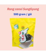 Korean Dried Seaweed Healthy Snack Rong Bien Canxi Han Quoc Sung Gyung 500g - $880.34 MXN