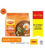 2 packs x5&#39;s 78g -2 Minute Maggi Instant Noodles Chilli Ala Kampung Flav... - $80.75 CAD