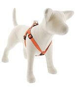 Lupine Reflective Step in Dog Harness 3/4&quot; Wide Orange Diamond with 20-3... - $51.99 CAD