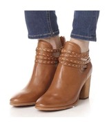 Frye Naomi Pickstitch Shootie Whiskey Brown Leather Ankle Boots Size 7 - $59.81