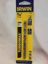 Irwin 73318 Turbomax Straight Shank Drill Bit, 9/32&quot; - $6.85