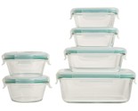 Good Grips Smart Seal Container 12 Piece Glass Container Set,Clear - $60.99