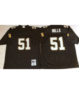 #51 Sam Mills Black Jersey - $45.00
