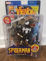 2000 ToyBiz Spider-Man Classics Venom Figure with Comic NEW SEALED MINT - £56.39 GBP