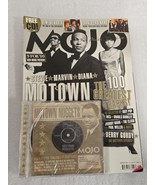 Feb 2009 Mojo Magazine Motown Marvin Gaye Diana Ross Stevie Wonder w/ CD - $39.59