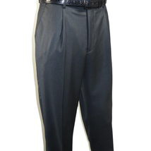 Mens Vitali Three Piece Suit Vested Sheen Sharkskin Business M3090 Navy blue image 13