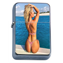 Country Pin Up Girls D17 Flip Top Dual Torch Lighter Wind Resistant - $16.78