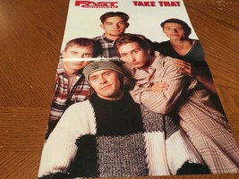 Take That East 17 EYC teen magazine pinup clipping 90&#39;s Bravo muscles - $2.50