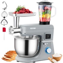 5 IN 1 Stand Mixer; 660W Tilt-Head Multifunctional Electric Mixer with 6... - $176.93