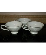 3pc Imperial China W Dalton WHITNEY 5671 Footed Tea Cup Set - €21,33 EUR