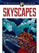 Creative Haven SkyScapes Coloring Book (Creative Haven Coloring Books) [... - £7.70 GBP