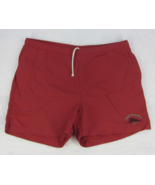 TOMMY BAHAMA Mens Swim Trunks (M) Red Nylon Mesh lined Drawstring Cargo ... - £14.02 GBP