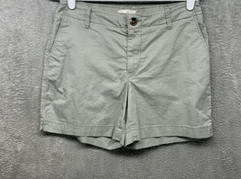 H&amp;M Womens Ladies Shorts Olive Green size 4 - £9.59 GBP