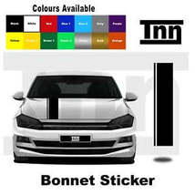 Bonnet Stickers Stripes Decals Vinyl For Volkswagen VW Polo Golf Lupo R ... - $27.99