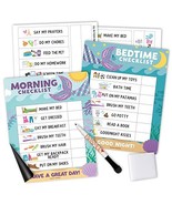 Mermaid Day &amp; Night Routine Charts | Daily Schedule | Educational Charts - $42.11 CAD