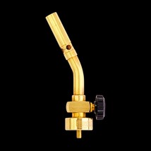 Manual Propane Blow Torch Brass Head Adjustable Pencil Flame Bernz Omatic UL2317 - £34.42 GBP