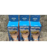 300 New SICURIX Sequentially Numbered Security Wristbands, 3/4", Blue - $19.99