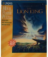 Disney THE LION KING Movie Poster Puzzle 300 Pieces - £38.33 GBP