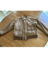 Hunters Run Suede Type A-2 Flight Jacket Excellent Condition! - $247.50