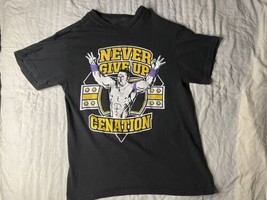 WWE John Cena Never Give Up Cenation T Shirt U Can’t See Me WWF - $14.85