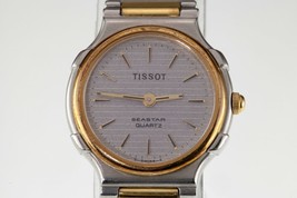 Tissot Lady&#39;s Seastar Quartz Two-Tone Stainless Steel Watch - £194.61 GBP