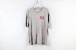 Vintage Streetwear Mens XL Distressed Spell Out Sports Illustrated T-Shirt Gray - £18.46 GBP