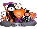 HUGE 8.5 Foot Line Friends BT21 Scene Halloween Airblown Inflatable Yard... - $197.99