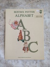 Beatrix Potter Cross Stitch Alphabet Leaflet Green Apple 593 Vintage 1991  - $14.24