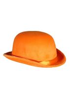 Deluxe Bowler Hat - Orange - $26.78