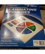 LOT OF 2 - 25ct SKILCRAFT Laminating Pouches 3 mil Letter 6412253 - $20.30 CAD