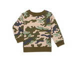 Garanimals Baby Boy Long Sleeve Print Fleece Sweatshirt, Size 18M Color ... - £7.89 GBP