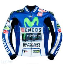 2015 Motogp Valentino Rossi Leather Jacket Movistar Yamaha 2015 Motogp - £106.09 GBP