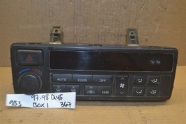 97-98 Infiniti Q45 AC Heater Temperature Climate 275106P100 Control 367-... - $24.49