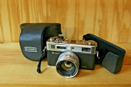 G Yashica Electro 35 GSN 35mm Film Rangefinder Camera Yashinon DX 45mm F... - $99.99