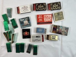 Vintage Lot Of 24 Matchbook Restaurants Hotel Mostly Full - $10.39