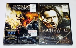 Conan The Barbarian (2011) DVD &amp; Season Of The Witch DVD Brand New  - £7.86 GBP