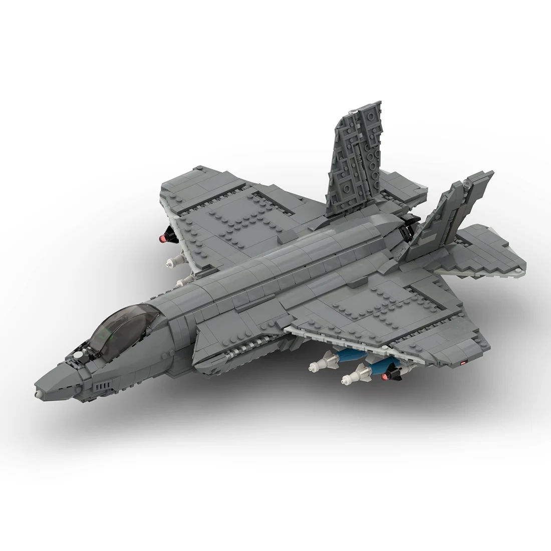 MOC-56290 Lockheed Martin F-35 C Military Planes MOC Army Planes Model Building - £240.60 GBP