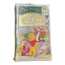 The Many Adventures Of Winnie The Pooh VHS Disney Masterpiece Factory Sealed - $9.99