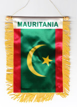 Mauritania Window Hanging Flag (2017) - £2.58 GBP