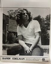 RANDY EDELMAN vintage 8x10 glossy publicity photo from Sunflower Records - $14.84
