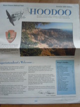 Hoodoo Summer 2000 Edition Newspaper Bryce Canyon National Park Utah - £5.58 GBP