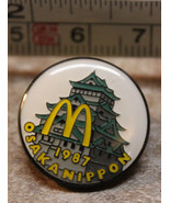 McDonalds 1987 Osaka Nippon Japan Collectible Pinback Pin Button - £8.75 GBP