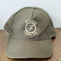 Fenco Supply Grey Strap Back Hat Cap Knoxville Tennesse  - $6.92