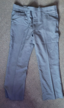 VTG Men Mark Scot Collection By Jaymar Sansabelt Grey Dress Pants Church... - £35.96 GBP